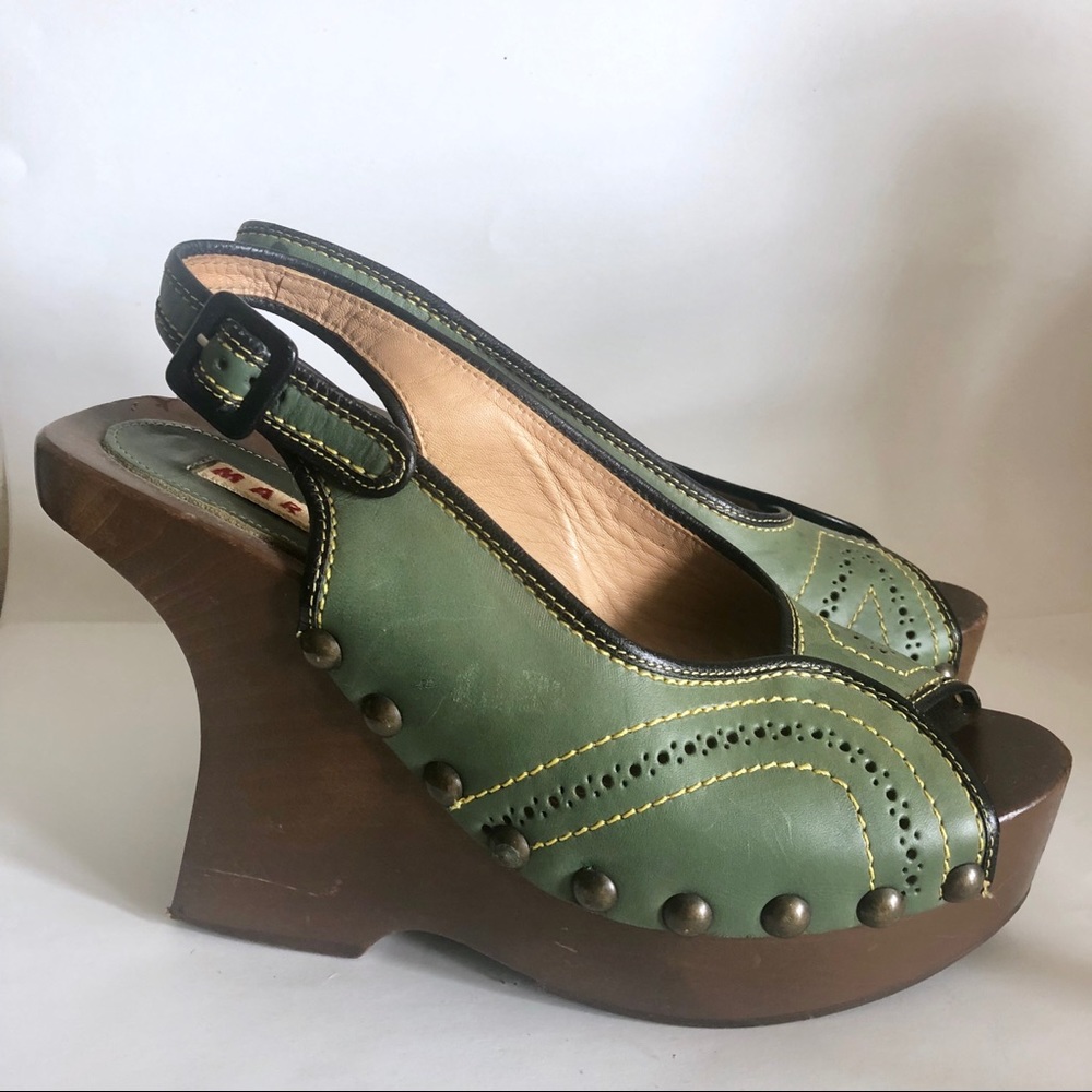 Marni platform wedge sandals EU37